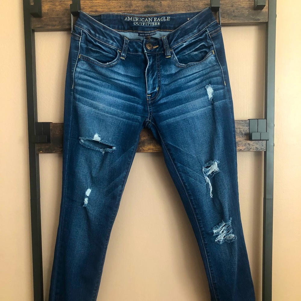 American Eagle Ripped Jeggings
